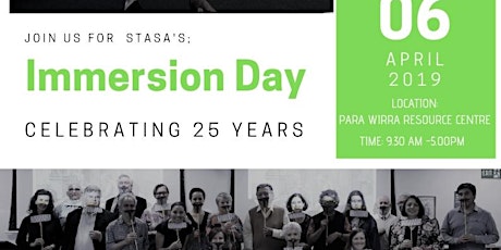 STASA'S IMMERSION DAY 2019 primary image