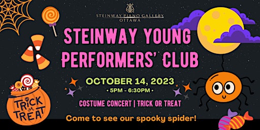 Steinway Young Performers’ Club - Oct 14th '23 primary image