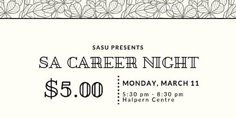 SFU Sociology and Anthropology Career Night primary image