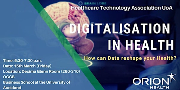 Digitalisation in Health -- How can data reshape your health? 