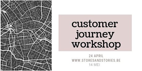 Primaire afbeelding van CUSTOMER JOURNEY MAPPING  TRAINING 2 HALVE DAGEN 24/4 en 14/5