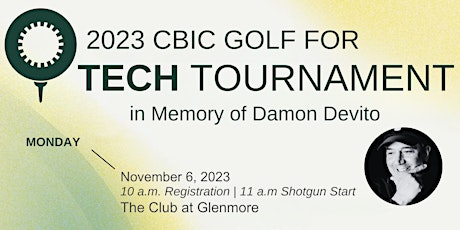 CBIC Golf For Tech Tournament (2023) primary image