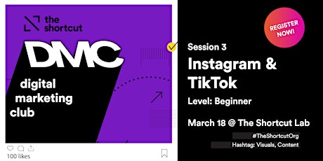 Digital Marketing Club - Instagram and TikTok primary image