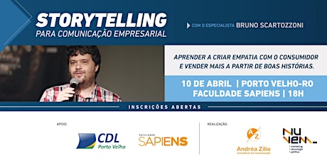 Imagem principal do evento Storytelling para Comunicação Empresarial - Porto Velho (RO)