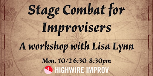 Stage Combat Workshop for Improvisers and Actors primary image