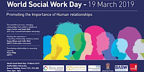 World Social Work day 2019. Promoting the Importance of Human Relationships primary image