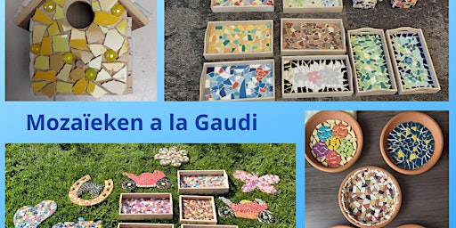 Immagine principale di 29 mei - Workshop Mozaieken zoals Gaudi |  volw. / 16+ 