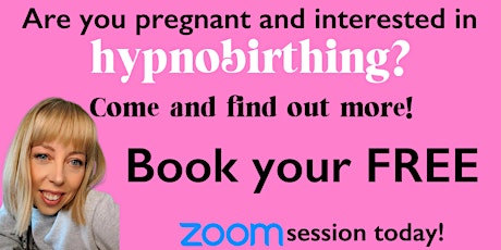 FREE Hypnobirthing Zoom Session primary image