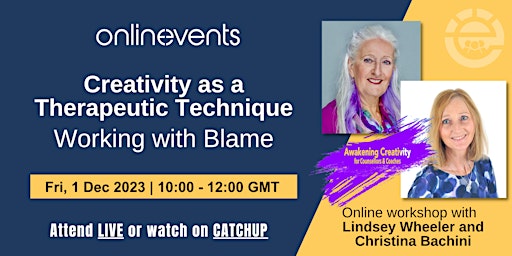 Working with Blame: Creativity as a Therapeutic Technique primary image