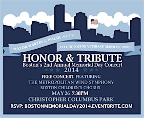 Honor & Tribute: Boston's 2nd Annual Memorial Day Concert primary image