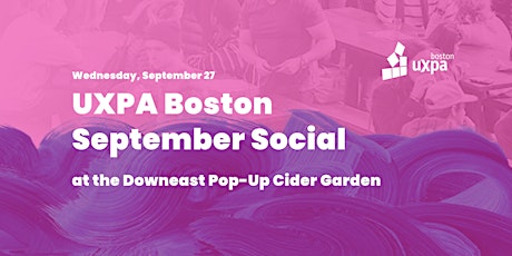 UXPA Boston September Social primary image