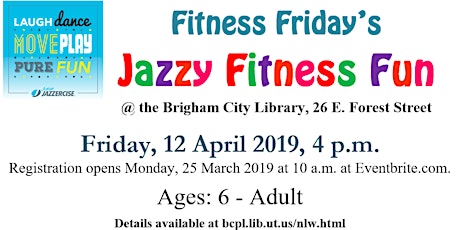 Jazzy Fitness Fun with Jazzercise of Brigham City primary image