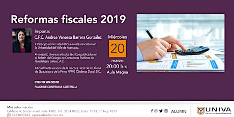 Imagen principal de Reformas Fiscales 2019