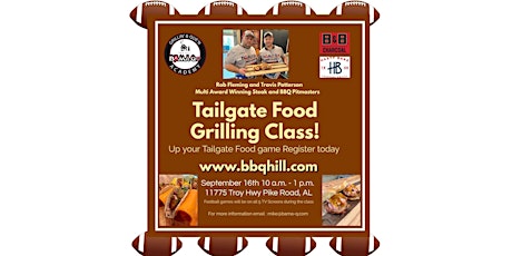 Tailgate Food Grilling Class primary image