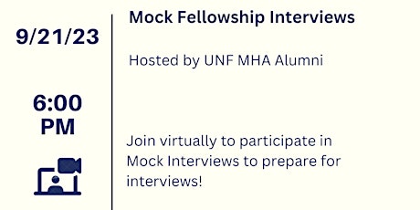 Mock Fellowship Interviews primary image