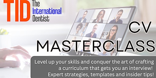 CV MasterClass for International Dentists primary image