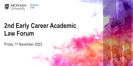 2nd Early Career Academic Law Forum primary image