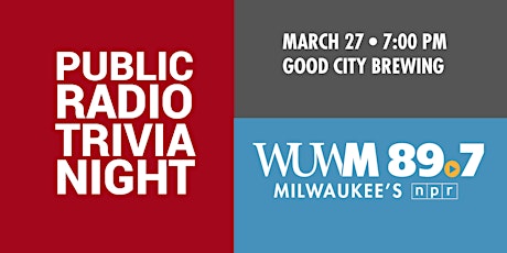 Public Radio Trivia Night primary image
