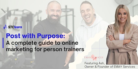 Post with Purpose: A complete guide to online marketing for Coaches & PT's primary image