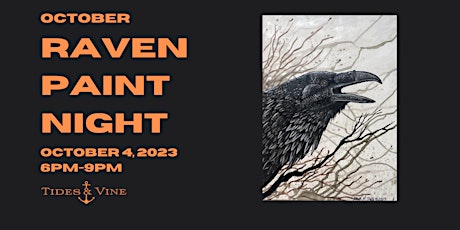 October Paint Night: The Raven primary image