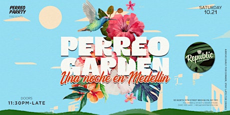 Image principale de Perreo Garden:  Una Noche en Medellin - Latin & Reggaetón Party