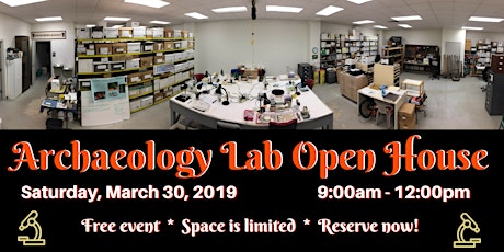 Open House: Archaeology Lab primary image