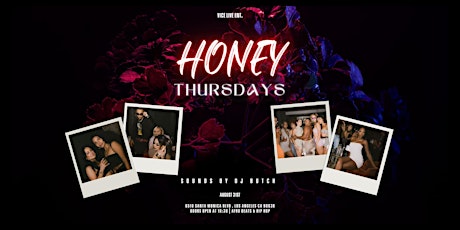 Honey Thursdays at Dragonfly Hollywood | Afrobeats x Hip Hop primary image
