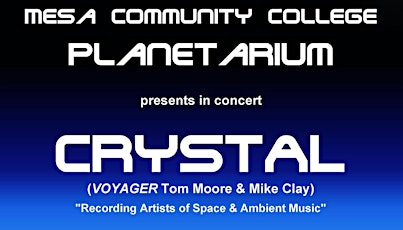 "A Night Under the Stars" with CRYSTAL in Concert at MCC Planetarium primary image