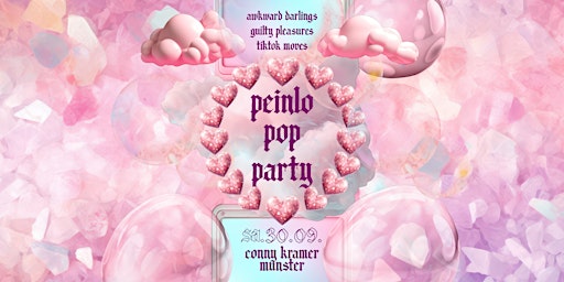Imagem principal do evento Peinlo Pop Party • Münster