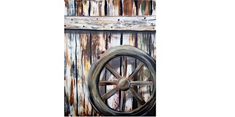 "Wagon Wheel" OG Art Painting @Origin Malting Strathmore! primary image