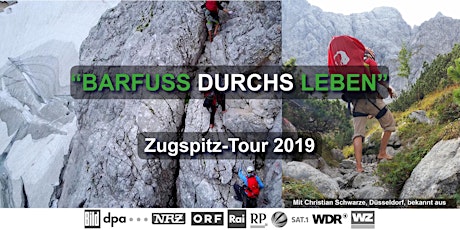 Hauptbild für "BARFUSS DURCHS LEBEN" Zugspitz-Tour 2019