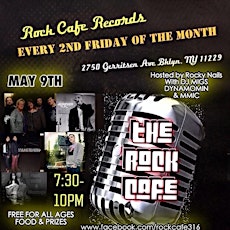Open Mic at The Rock Cafe May 9th primary image