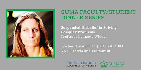 SUMA Faculty/Student Dinner Series: Lynnette Widder primary image