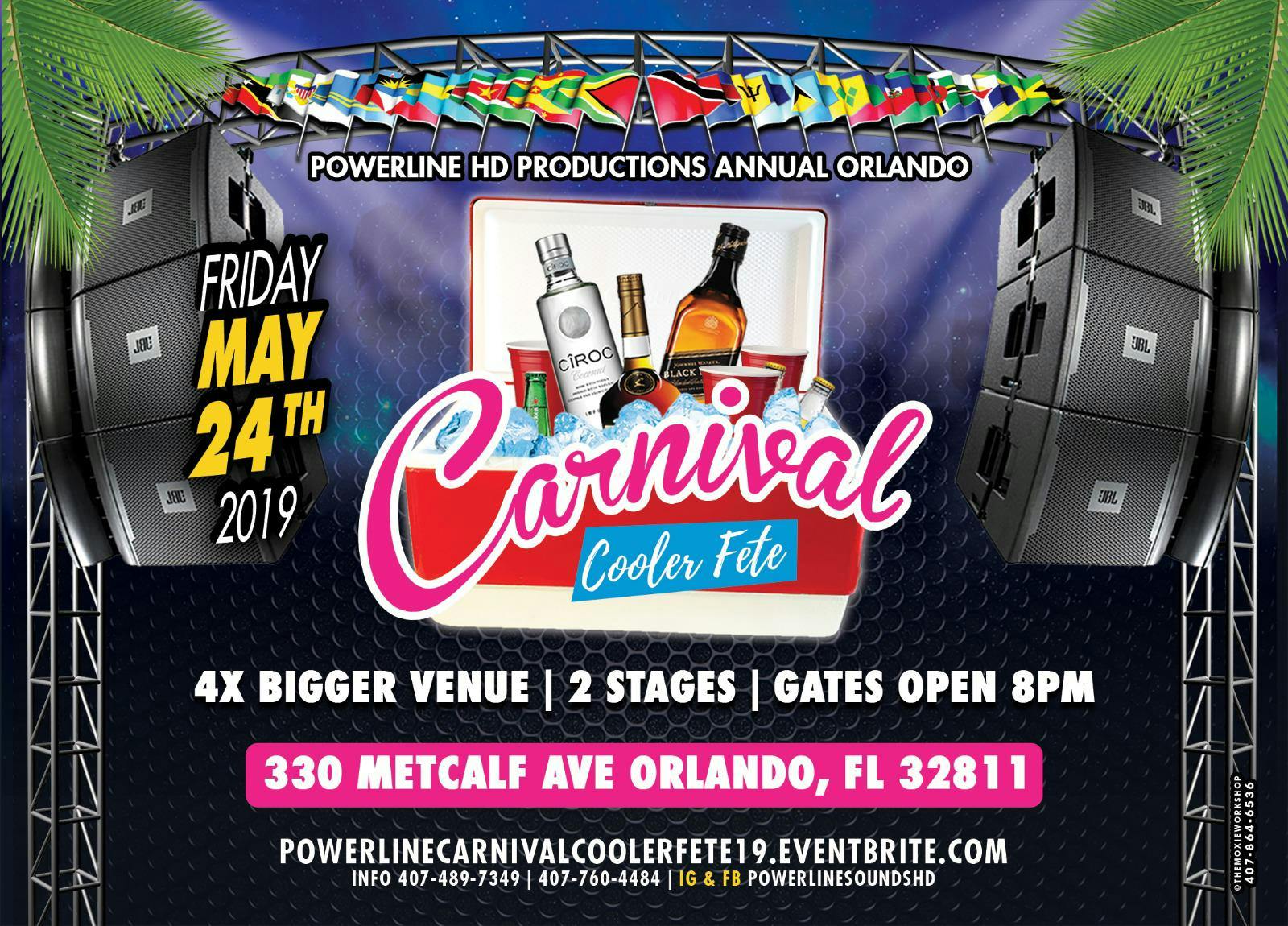 Powerline Carnival Cooler Fete