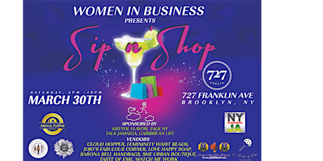 Women in Business Sip 'N Shop primary image