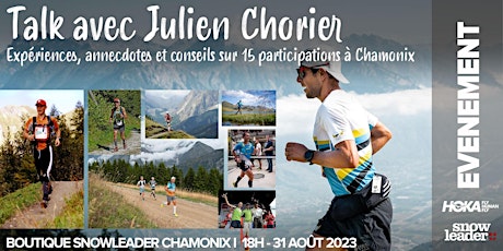 Image principale de Talk Trail avec Julien Chorier à Chamonix