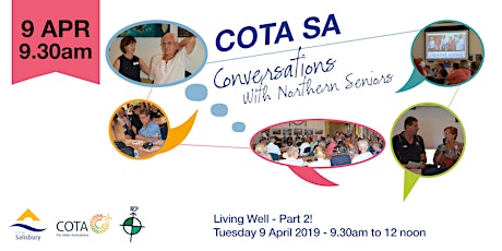 COTA SA Conversations - Wellbeing Part 2 primary image