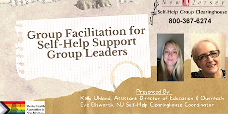Group Facilitation for Self-Help Support Group Leaders primary image