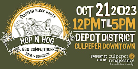 Hop N' Hog- Culpeper Block Party & BBQ Competition primary image
