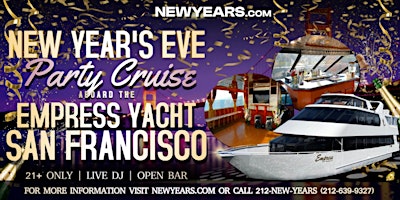 Primaire afbeelding van Empress Yacht San Francisco New Year's Eve 2025 Party Cruise
