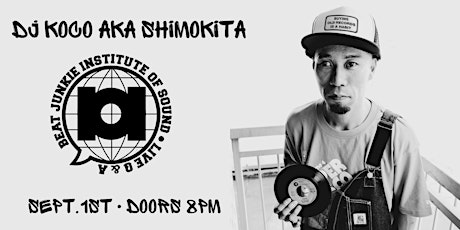 Hauptbild für LIVE Q&A DJ Koco aka Shimokita