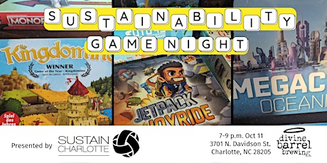 Sustainability Game Night primary image