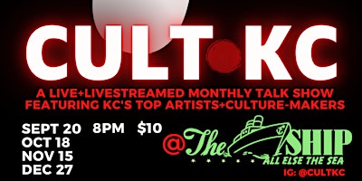 Imagem principal de Cult KC: A Live Monthly Talk Show