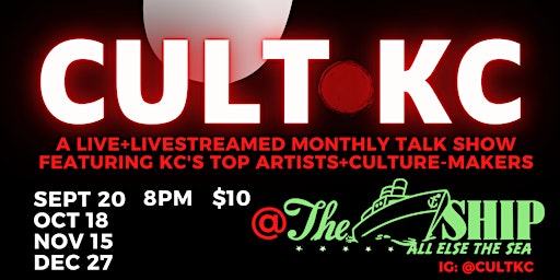 Imagen principal de Cult KC: A Live Monthly Talk Show