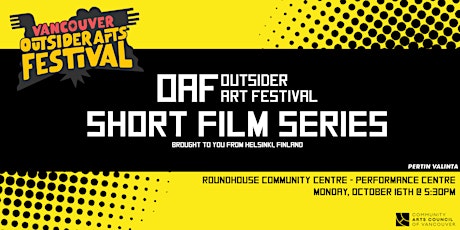 Short Film Series Screening -  Helsinki Outsider Art Festival  primärbild