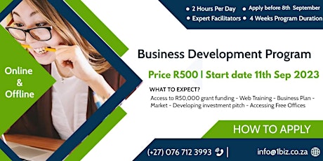 Business Development Program primary image