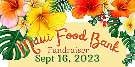 Maui Food Bank Fundraiser primary image