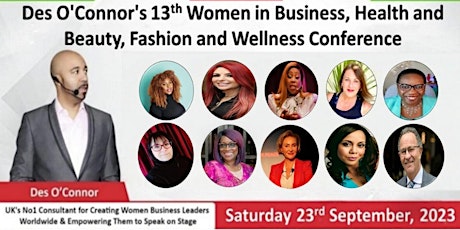 Des O'Connor's (FREE) Women in Business, Health and Beauty, Fashion primary image