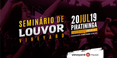 Imagem principal do evento Seminário de Louvor Vineyard - 2019 