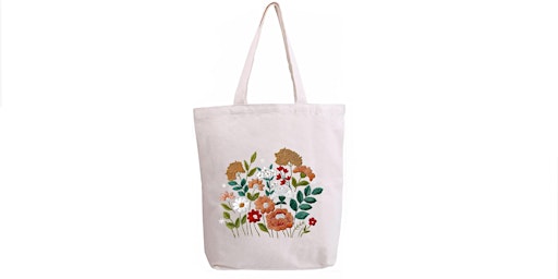 Imagem principal do evento Embroidery Tote Bag Making Online